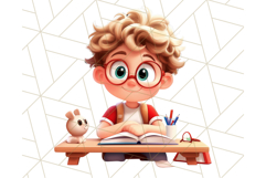 Boy Teacher Clipart PNG, Cute Male Teacher Illustration Product Image 3