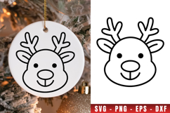 Christmas icon svg, icon png clipart, christmas outline svg Product Image 1