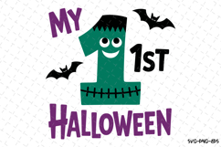 My 1st Halloween Svg | Halloween Svg | Svg Cut Files Product Image 1