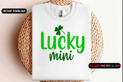 Lucky mini St. Patrick's Day SVG, St. Patrick's day Product Image 1