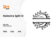 Halovira Split Monogram Product Image 1