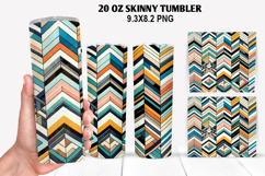 Flower Skinny Tumbler 20oz Wrap Design, Animal Tumbler Wrap Product Image 1