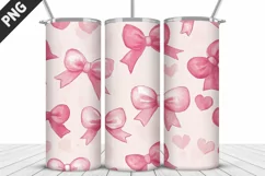 Lovely Hearts Tumbler Design | Valentine's Day Tumbler Wrap Product Image 4