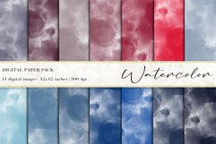 Watercolor Digital Papers Product Image 1