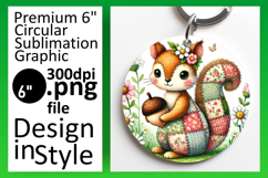 Dynamic Round Design for Sublimation , Animals Product Image 1