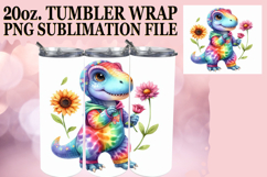 WHIMSICAL ESCAPES 20oz TUMBLER WRAP, Dino Product Image 1