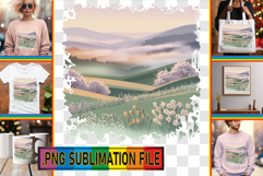 Enchanted TSHIRT Designs PNG, Spring Product Image 1