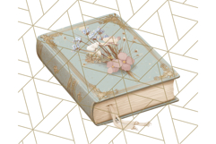 Vintage Cottagecore PNG Clipart, Phones Teacups Home Decor Product Image 3