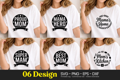 Proud Mom Hero Super Mama Quotes SVG PNG Product Image 1
