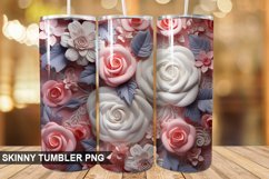3D Valentine&#039;s Day PNG Tumbler Design Product Image 1