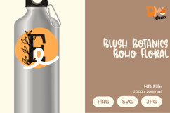 Blush Botanics Boho Floral Monogram Product Image 1