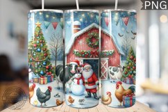 Farm Animals Tumbler Wrap - Christmas Tumbler Design Product Image 1