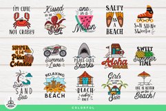Preview of 15-colorful-Summer-Sublimation Tshirt Designs