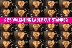 25 Valentine Laser Cut Stand I Valentine Home Decor Product Image 1