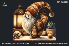 Gnome clipart, Cozy Gnomes Doing Yoga, Yoga clipart PNG Product Image 2