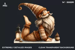 Gnome clipart, Cozy Gnomes Doing Yoga, Yoga clipart PNG Product Image 2