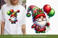 Christmas gnome sublimation, Christmas gnomes clipart Product Image 1