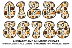 Honeybee Alphabet png clipart, honey bee letters doodle Product Image 5