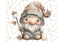 Fall Gnome Clipart PNG Cute Thanksgiving Gnomes Product Image 3