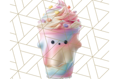 Halloween Drink Clipart PNG, Spooky Cute Beverage Art Product Image 3
