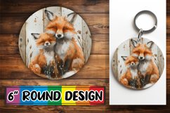 Dynamic Watercolor Mom &amp; Baby Animal Collection Product Image 1