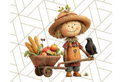 Scarecrow Festival Friends PNG Clipart Product Image 3