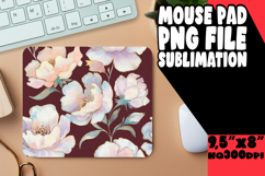 JOYFUL mouse MAT Playful Ideas, Flower Pattern Product Image 1