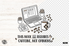 Coffee Time Png Sublimation Product Image 1