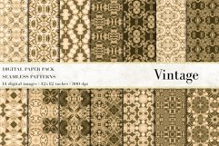 Vintage Digital Papers Product Image 1