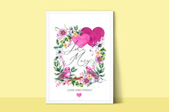 Bird Valentine Watercolor Collection Product Image 4
