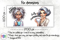 Sarcastic Coffee Mug Wrap | Both Side Funny Mug Wrap Product Image 2