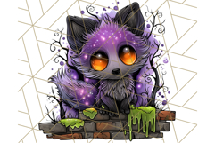 Enchanted Graveyard Halloween PNG Clipart Product Image 3