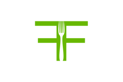 Simple FF Fork Restaurant Logo Product Image 1
