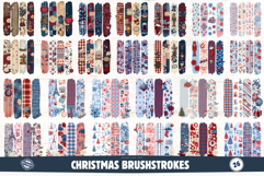 Christmas Brushstrokes Clipart Product Image 1