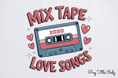 Retro Valentine Sublimation Bundle PNG Product Image 2