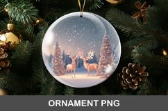 3D christmas ornament - reindeers Product Image 1