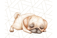 Pug Clipart PNG, Cute Dog Art, Funny Puppy Illustration Png Product Image 3