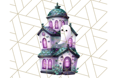 Pastel Halloween Clipart Cute PNG Graphics, Halloween Png Product Image 3
