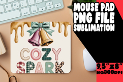 Blissful MOUSE MAT PNG Style, Holiday Product Image 1