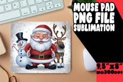 COZY DESK PAD FUN SUBLIMATION, Christmas Santa Product Image 1