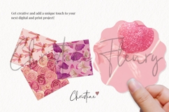 Seamless Pink Girly Digital Paper Product Image 3
