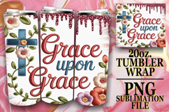 Bright Nights 20oz tumbler wrap, Christian Product Image 1