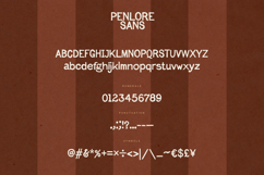 Penlore Organic Display Font Family Product Image 15