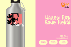 Hallow Fern Boho Floral Monogram Product Image 1