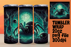 Bespoke 20oz Tumbler Artwork , Horror Halloween Product Image 1