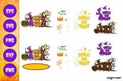 Halloween Layered SVG | Paper cut | Paper craft Product Image 3