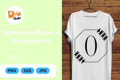 Bohemian Bloom Monogram Product Image 1