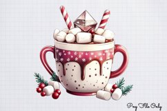 Christmas Cute-Snowman Clipart PNG Product Image 1