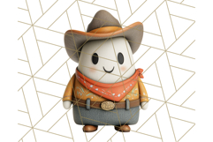 Cute Halloween Ghost Clipart Costume PNG, Halloween Png Product Image 3