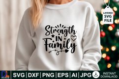 Family quotes SVG Design, Family SVG Quotes SVG Cut file Product Image 1